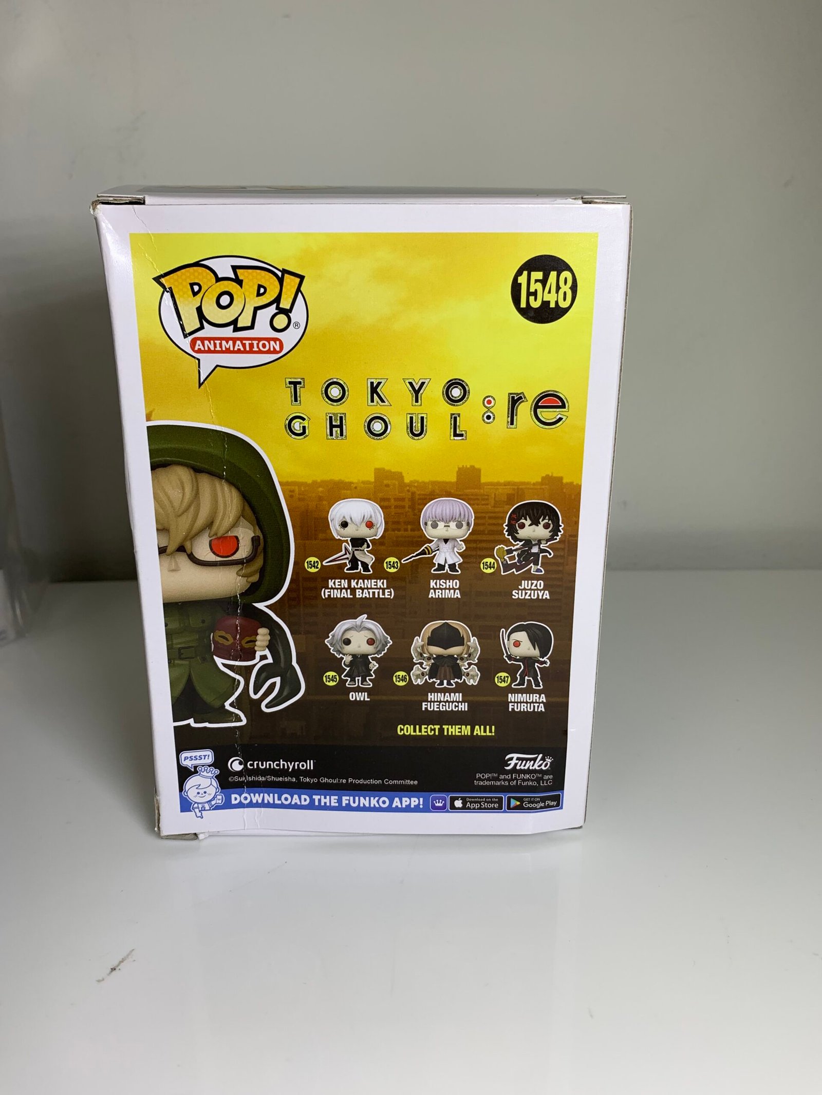 SDCC 2024 - Funko Pop! Tokyo Ghoul: Nishiki Nishio 1548 - AE (Exclusive) - Imagem 2