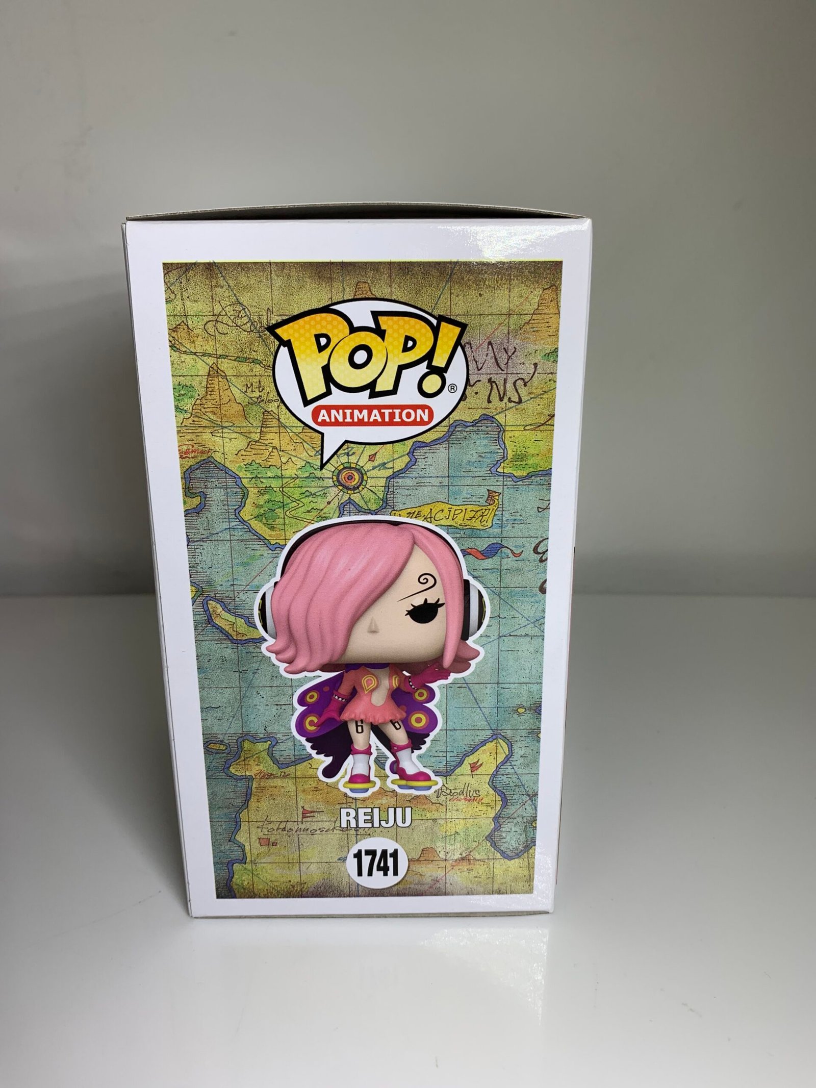 Funko Pop! One Piece Reiju #1741 Funkon London 2024 LE with Protector In-Stock! - Imagem 3