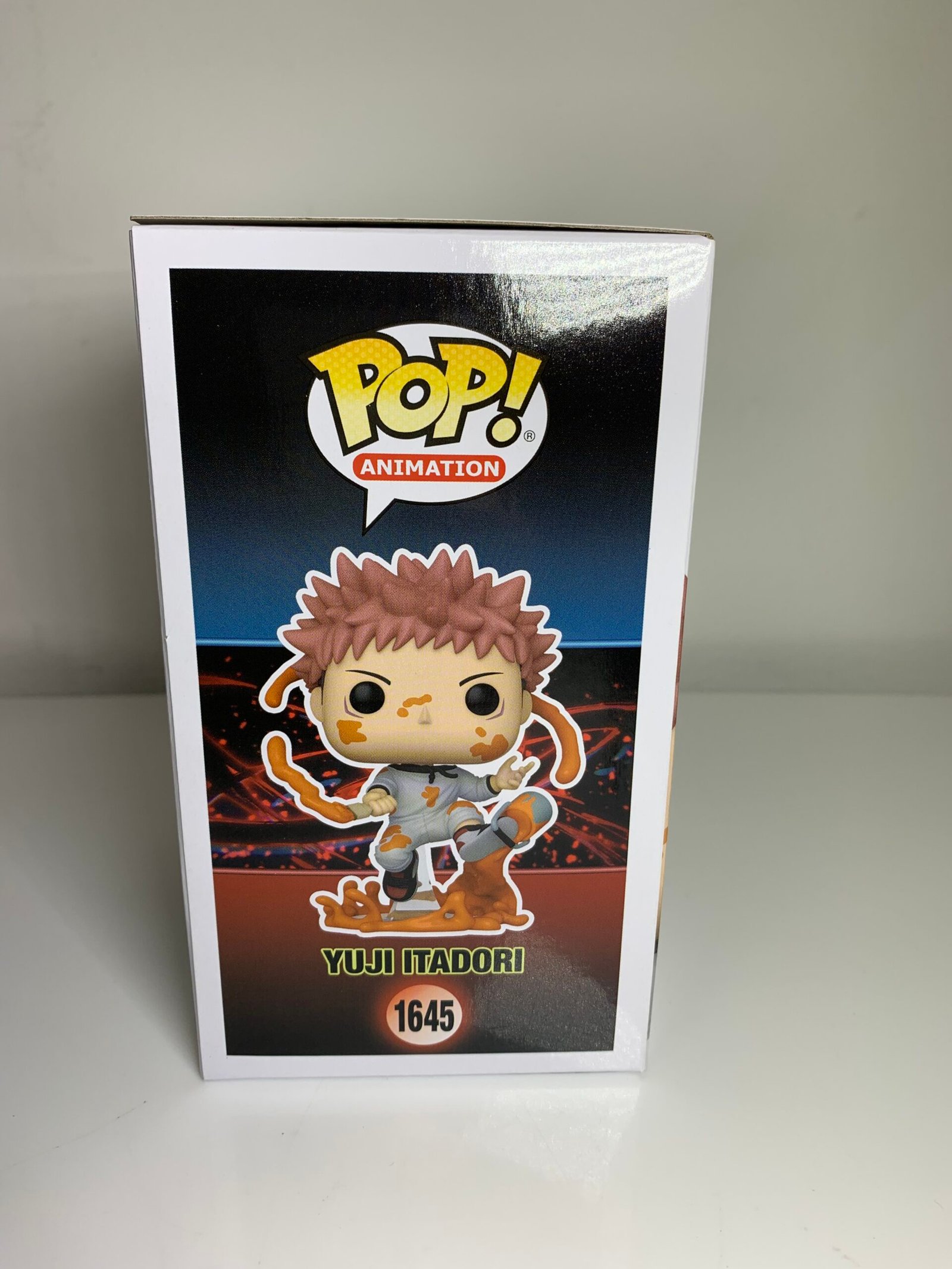 Funko POP! Animation Jujutsu Kaisen Yuji Itadori #1645 Exclusive w/ Protector colonoscopy (20) - Imagem 2