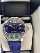 Tommy Hilfiger Men's Watch and Bracelet Set - Essentials Quartz Blue Dial