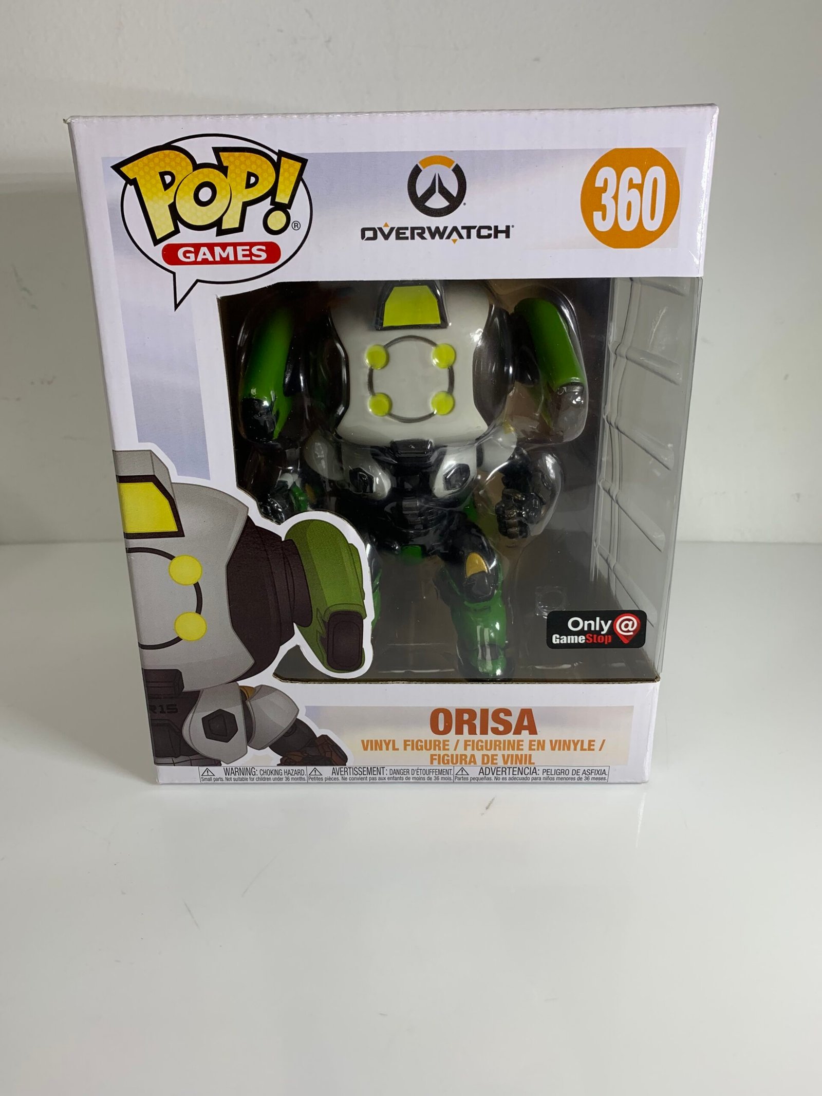 Funko POP! Games Overwatch Orisa #360 GAMESTOP EXCLUSIVE