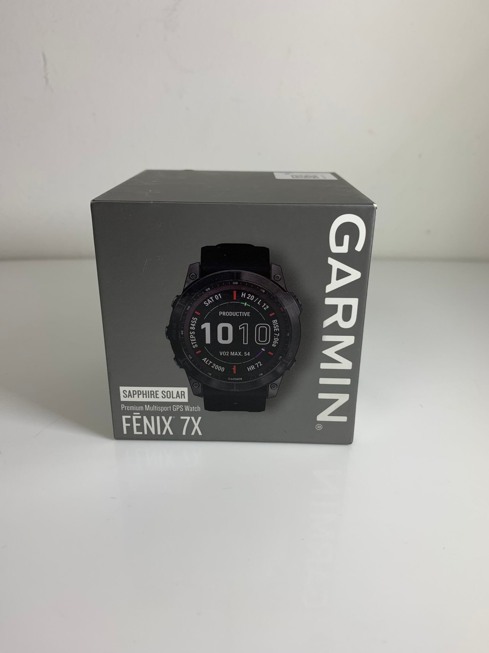 Garmin fenix 7 Multisport GPS Smartwatch, Solar/Sapphire