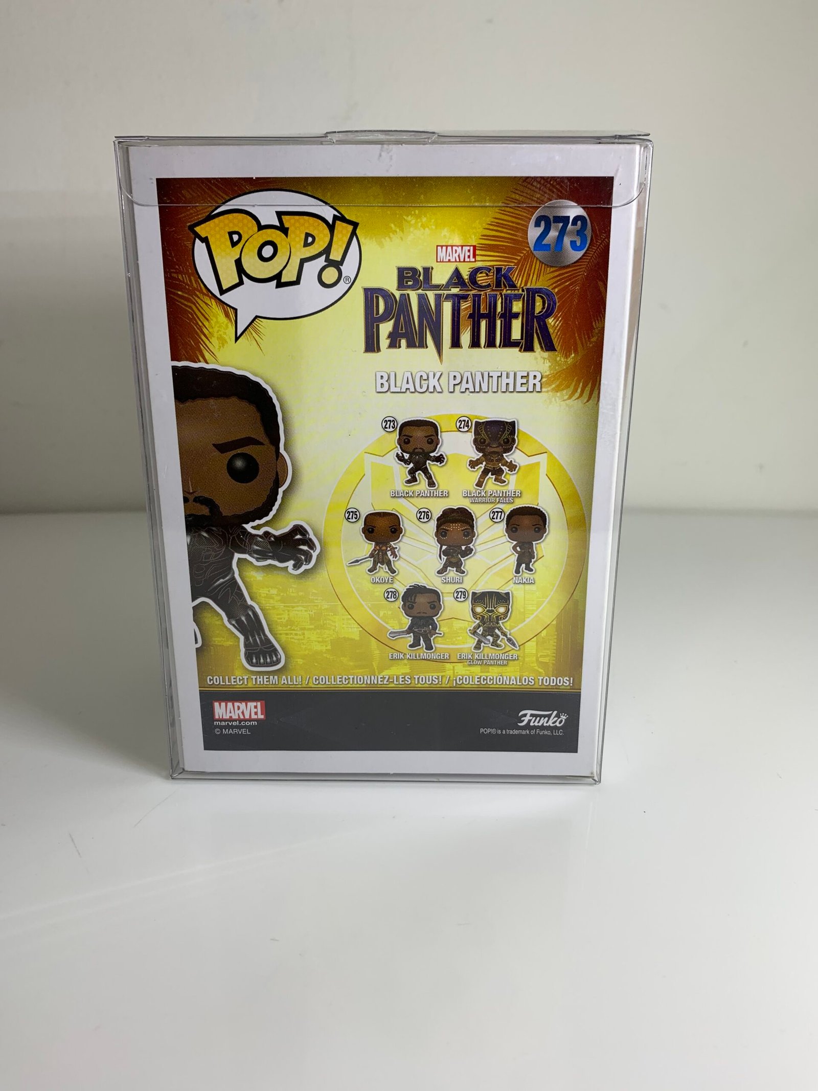 Funko Pop Walmart Exclusive Marvel Glow In The Dark Black Panther - Imagem 3