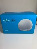 Amazon Echo Dot 4th Gen Generation Smart Speaker Alexa Glacier White (Novo)(Lacrado)