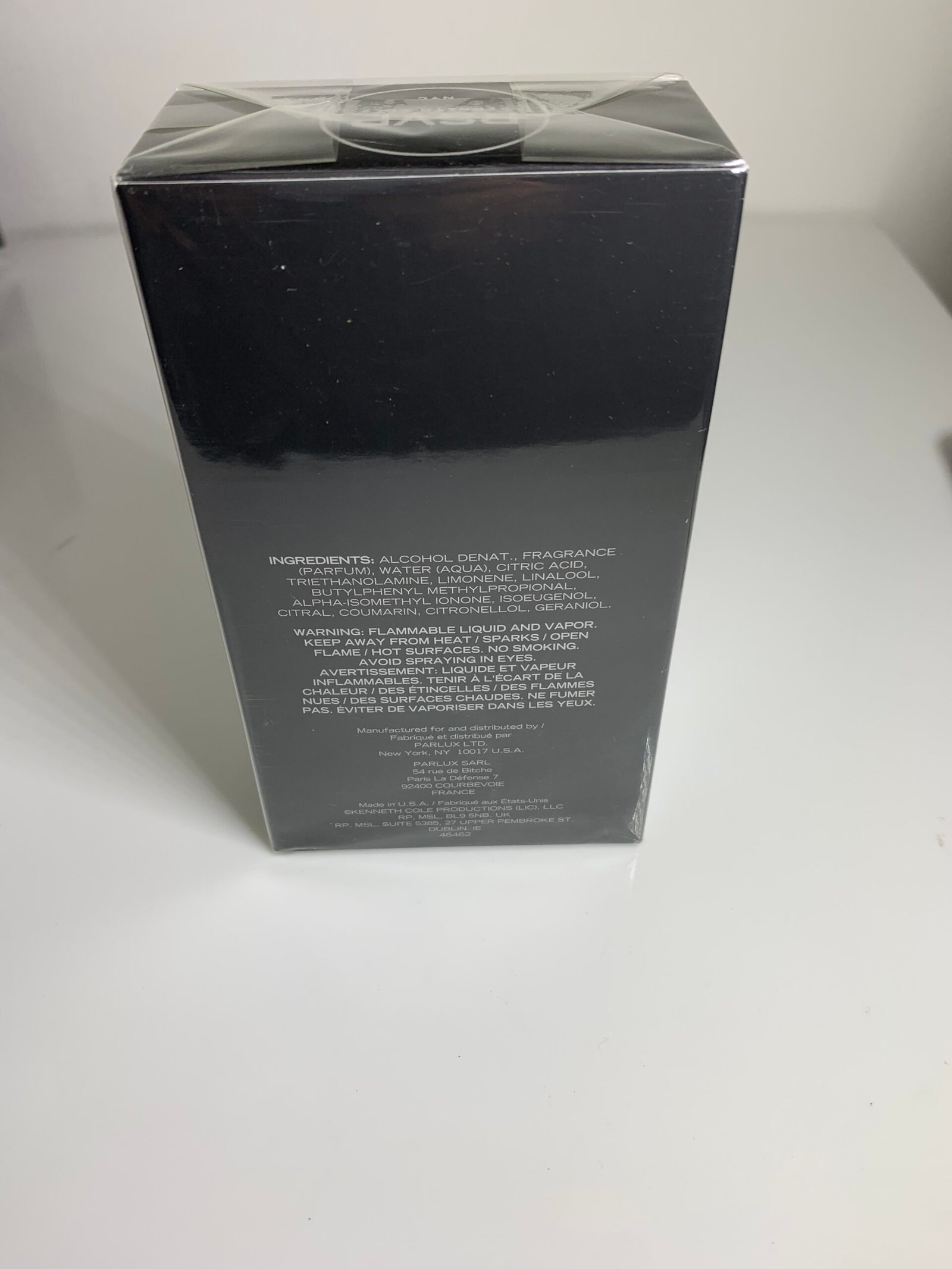 R.S.V.P. NYC by Kenneth Cole Eau De Toilette 3.4 oz Spray for Men (novo)-(lacrado) - Imagem 2