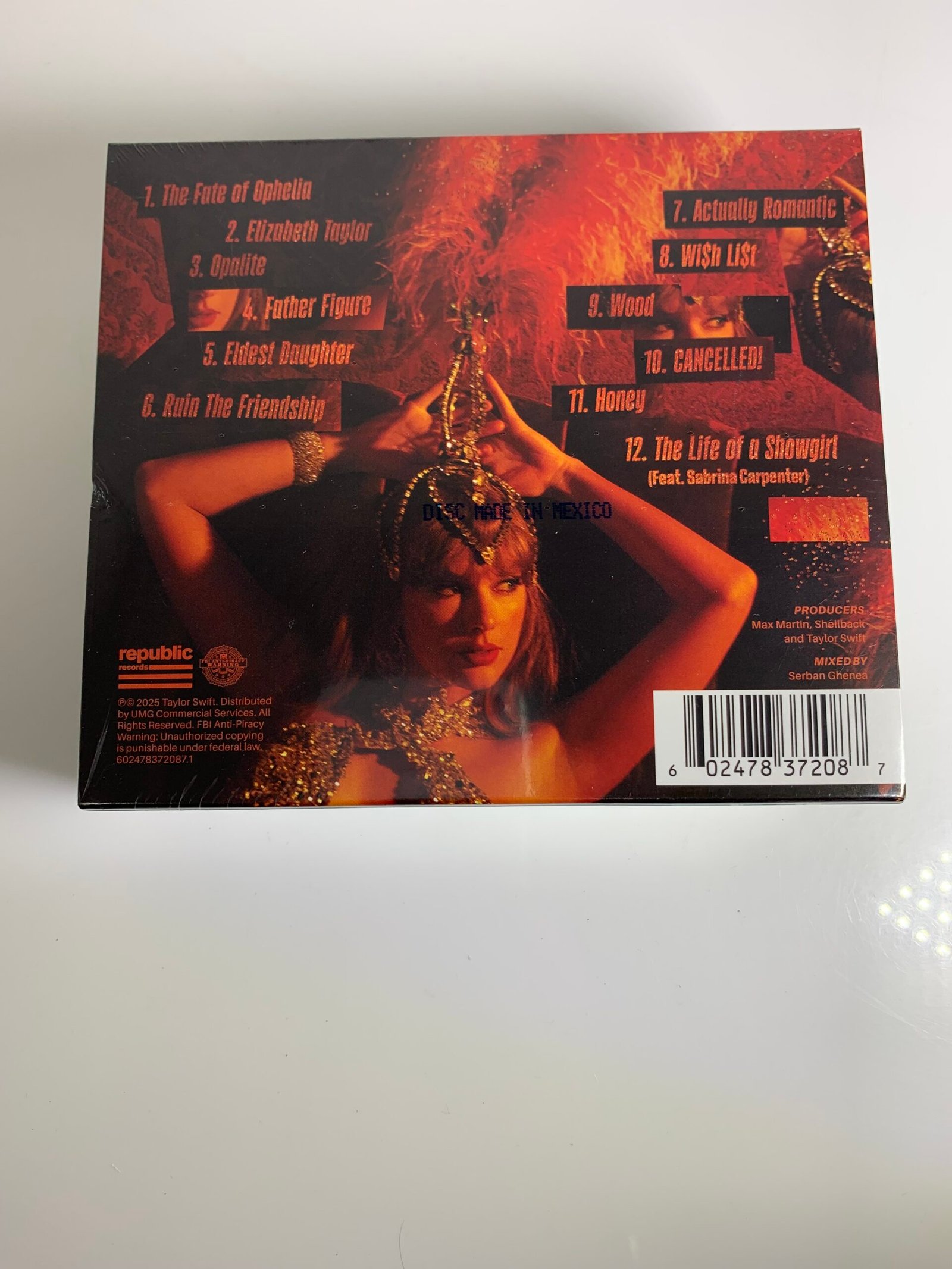 Taylor Swift The Life of a Showgirl Deluxe CD - Imagem 2