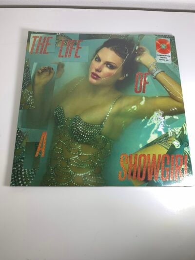 Taylor Swift - The Life of a Showgirl Vinyl - Orange Glitter Version - Produto Novo (Lacrado)