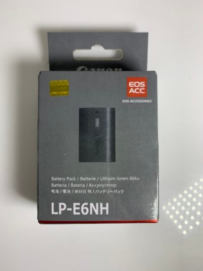 Canon - Battery LP-E6NH 7.2V 2130mAh for EOS R5 R6 R7 5D IV 90D DSLR Cameras - Produto Novo (Lacrado)