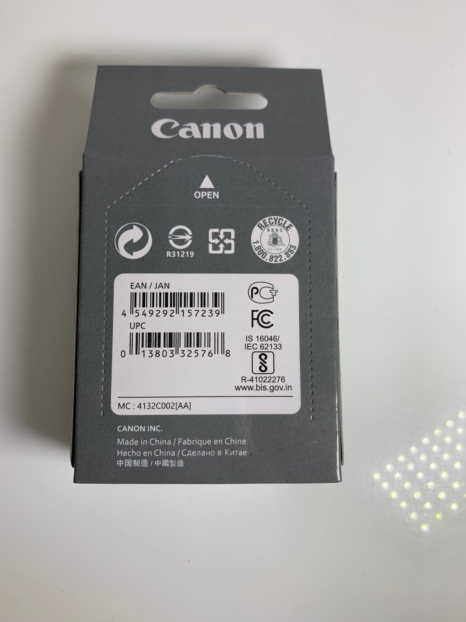 Canon Battery LP-E6NH 7.2V 2130mAh for EOS R5 R6 R7 5D IV 90D DSLR Cameras - Imagem 2