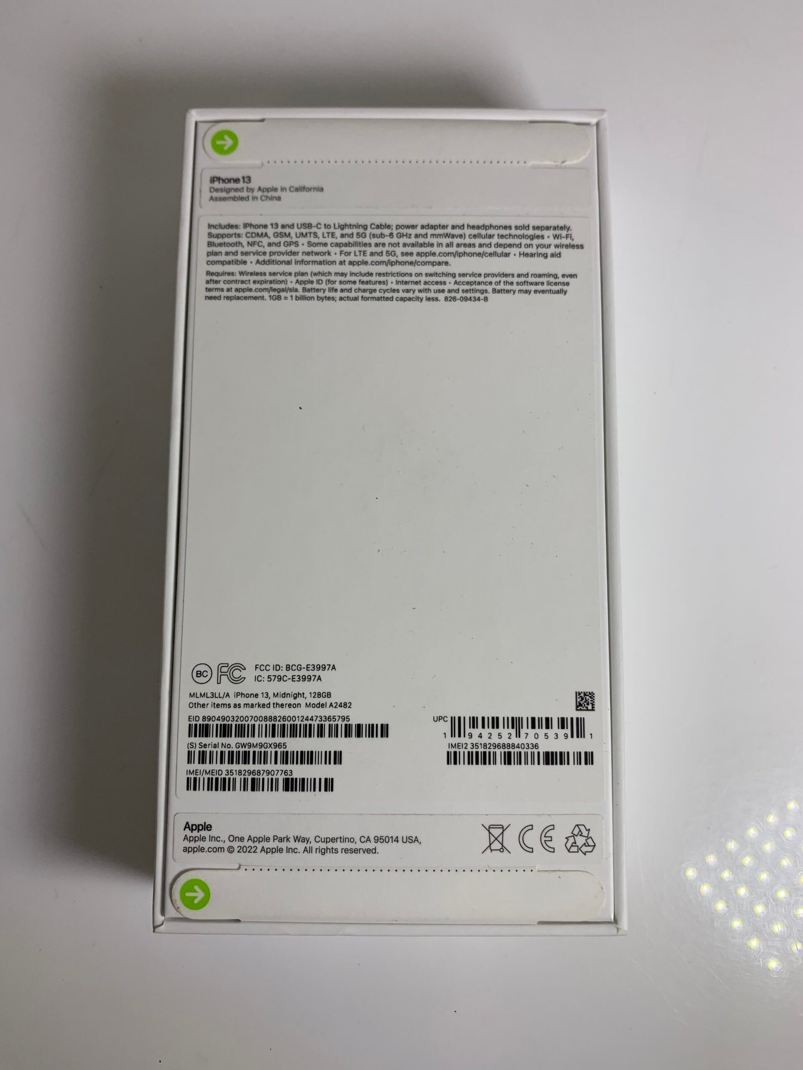 Iphone 13 128Gb - NOVO(LACRADO) - Imagem 2