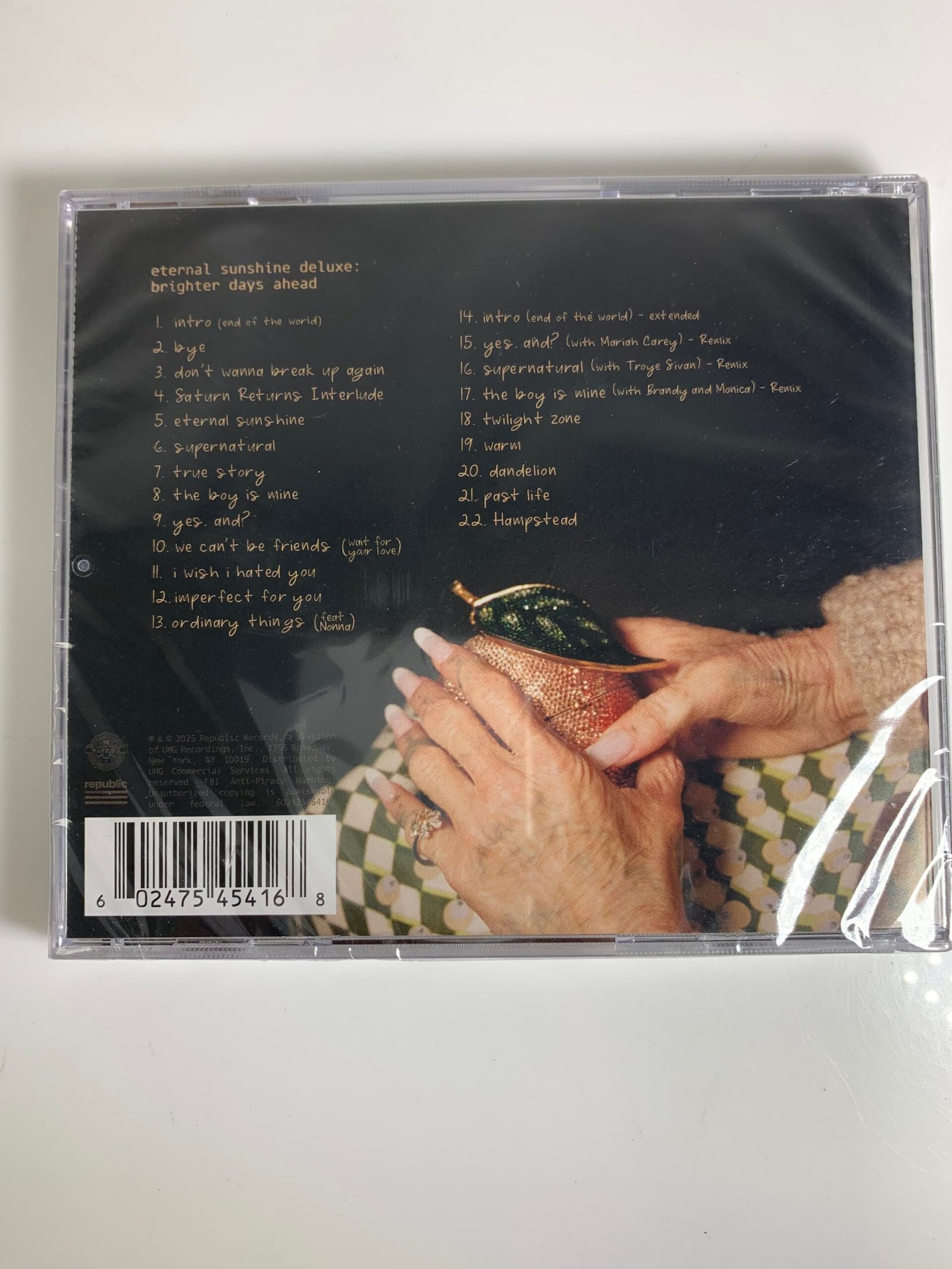 GRANDE, Ariana - Eternal Sunshine Deluxe: Brighter Days Ahead - CD NEW & SEALED - Imagem 2