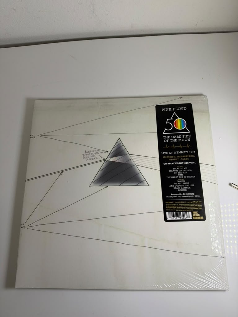 Pink Floyd - LP 50th Aniversary The Dark Side Of The Moon - Produto Novo (Lacrado)