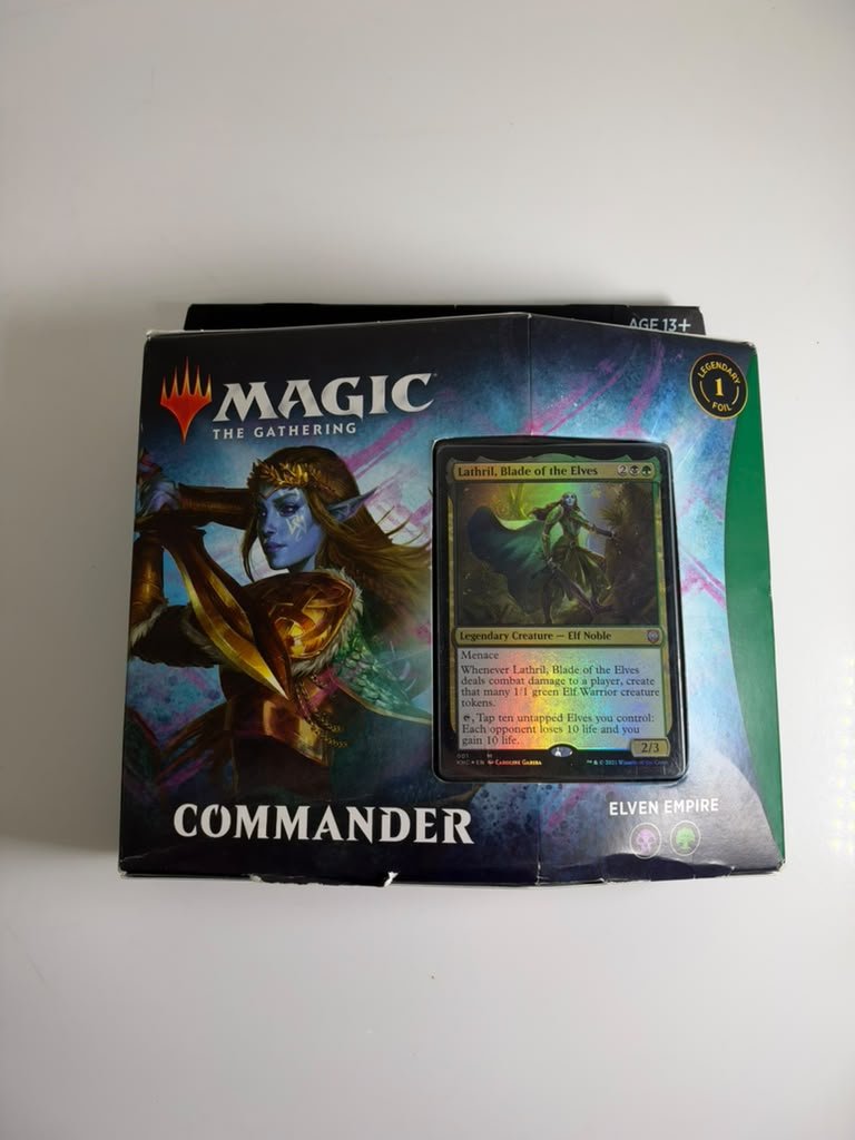 Magic: The Gathering MTG Kaldheim Elven Empire Commander Deck - Produto Novo (Lacrado)