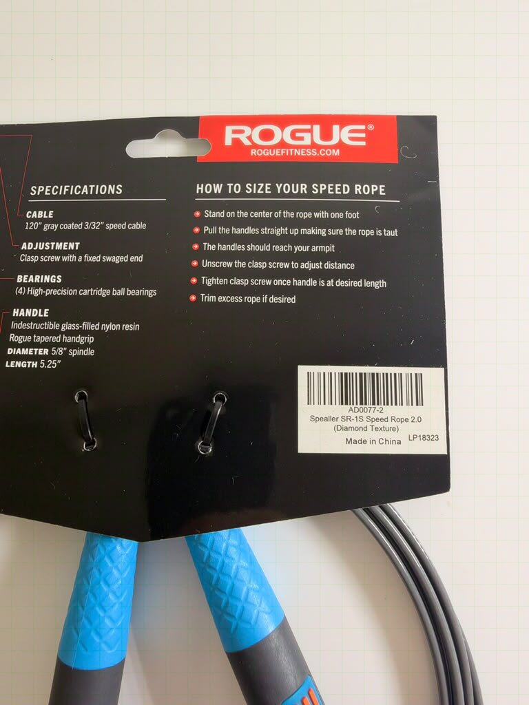 Rogue - SR-1S - Bearing Speed Rope 2.0 - Produto Novo (Lacrado) (cópia) - Imagem 4