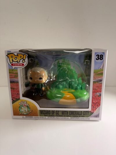 Funko Pop! Town - The Wizard Of Oz 85th Anniversary - Wizard of Oz with Emerald City (38) - Produto Novo (Na Caixa)